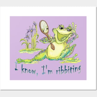 I Know, I'm Ribbiting Posters and Art